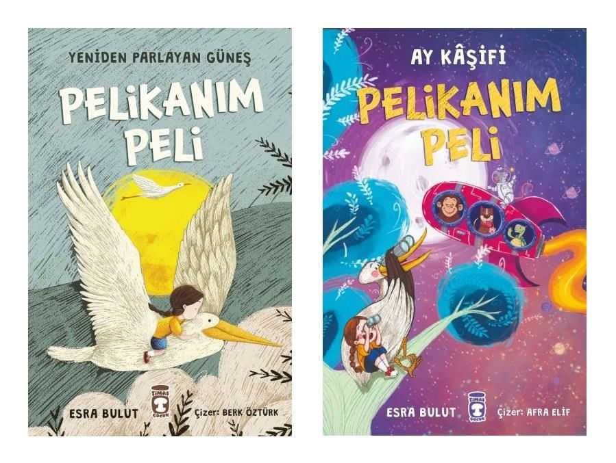 Esra Bulut Pelikanım Peli Seti (2 Kitap)