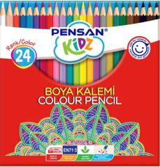 Pensan Kidz Kuru Boya 24 Renk
