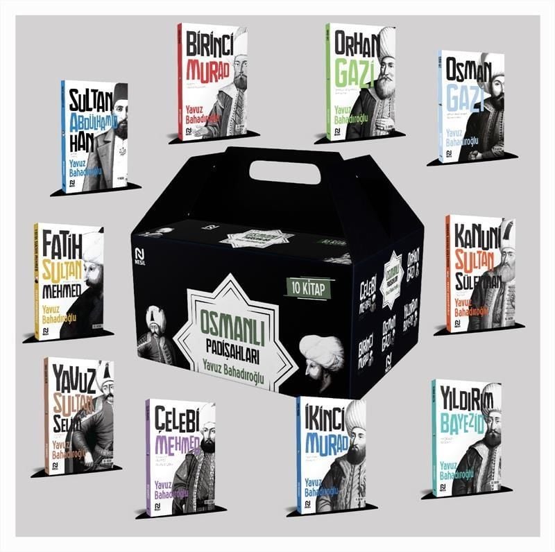 Osmanlı Padişahları 10 Kitap YAVUZ BAHADIROĞLU