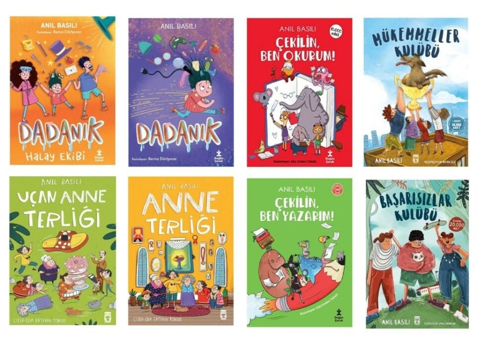 Anıl Basılı Seti 8 Kitap (Dadanık + Çekilin Ben + Anne Terliği + Mükemmeller + Başarısızlar)