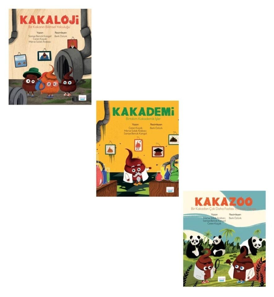 Kakademi + Kakazoo + Kakaloji (3 Kitap)