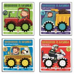 Sincap Tekerlekler İş Başında Seti 4 Kitap