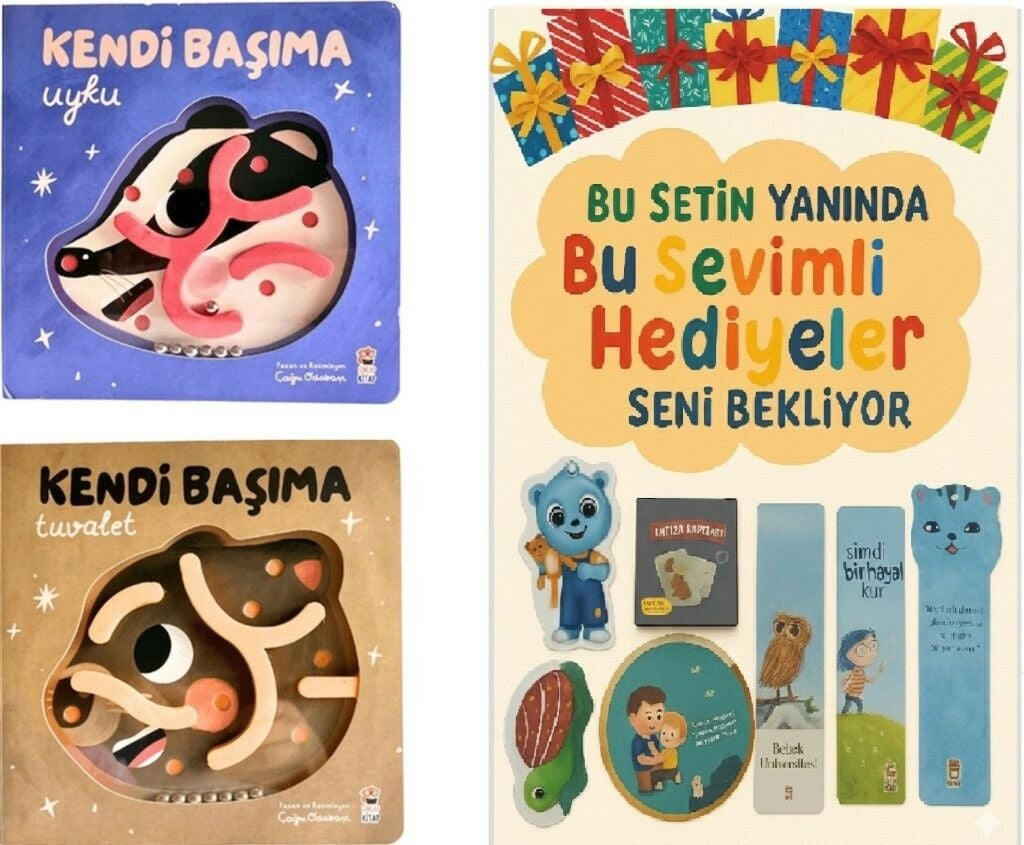 Çağrı Odabaşı Kendi Başıma Seti 2 Kitap (Uyku + Tuvalet)