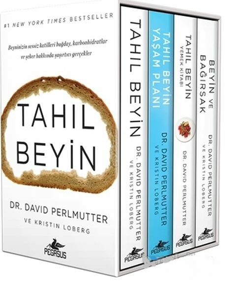 Tahıl Beyin Kutulu Özel Set 4 Kitap Takım DAVİD PERLMUTTER, KRİSTİN LOBERG