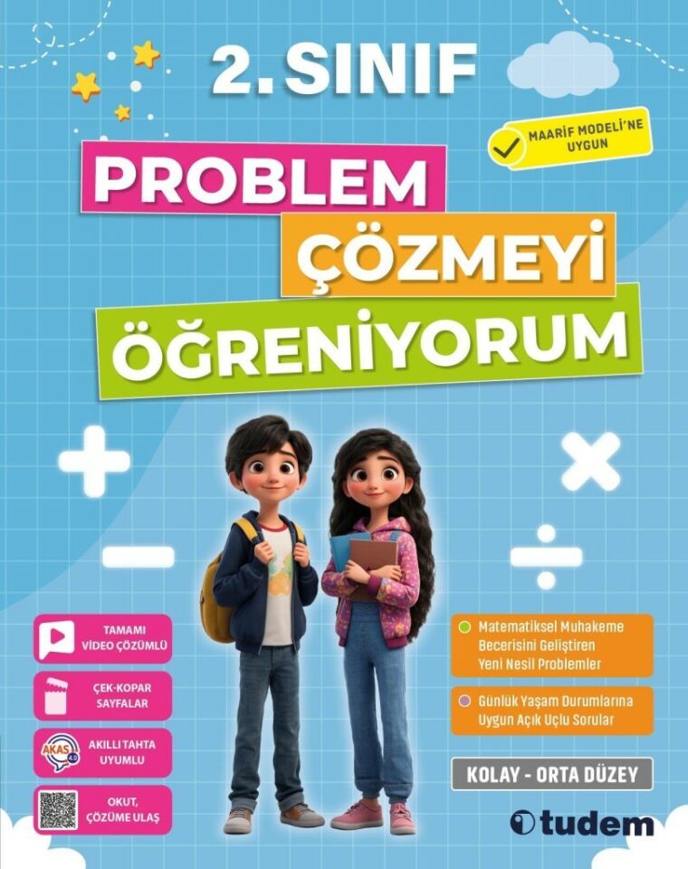Tudem 2. Sınıf Problem Çözmeyi Öğreniyorum