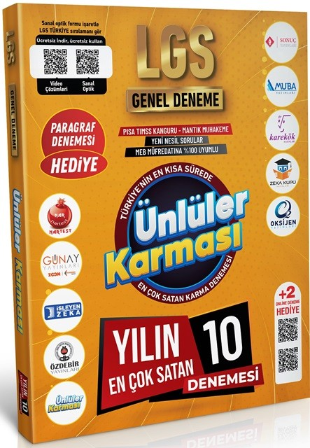 Ünlüler Karması LGS 10 Karma Deneme 2025