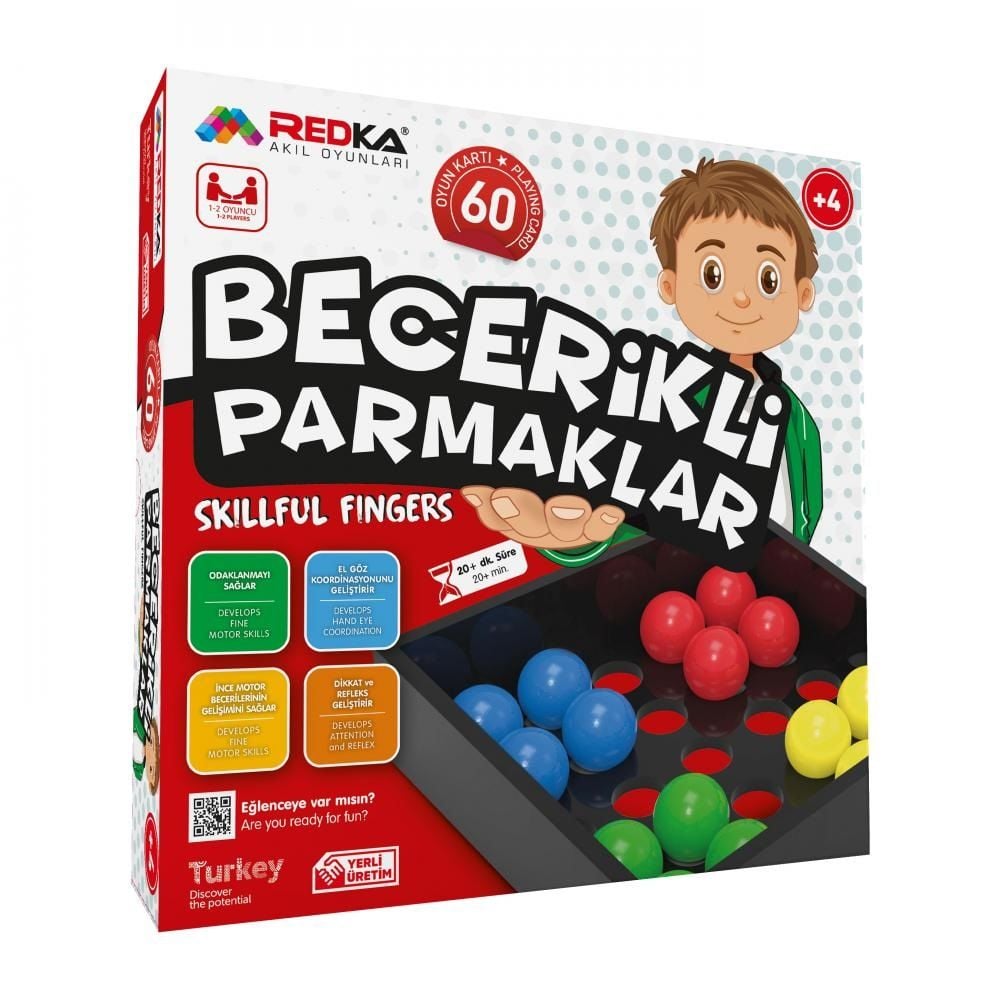 Redka Becerikli Parmaklar Zeka Akıl Oyunları