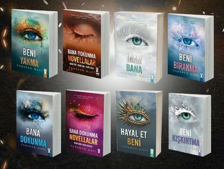 Tahereh Mafi Bana Dokunma Seti (8 Kitap)