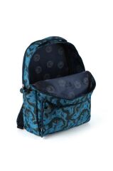 Kamuflaj Pattern Gri Baskılı Detaylı Sırt Çantası 23707