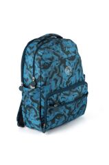 Kamuflaj Pattern Gri Baskılı Detaylı Sırt Çantası 23707