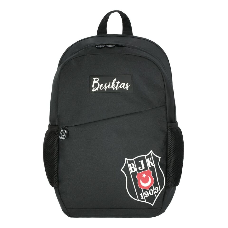 Beşiktaş Lisanslı Gümüş Logo Comfort Sırt Çantası