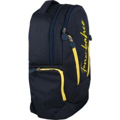 Fenerbahçe Lisanslı Çapraz Fermuar Detaylı Sırt Çantası 2 Bölmeli Okul Çantası Lacivert