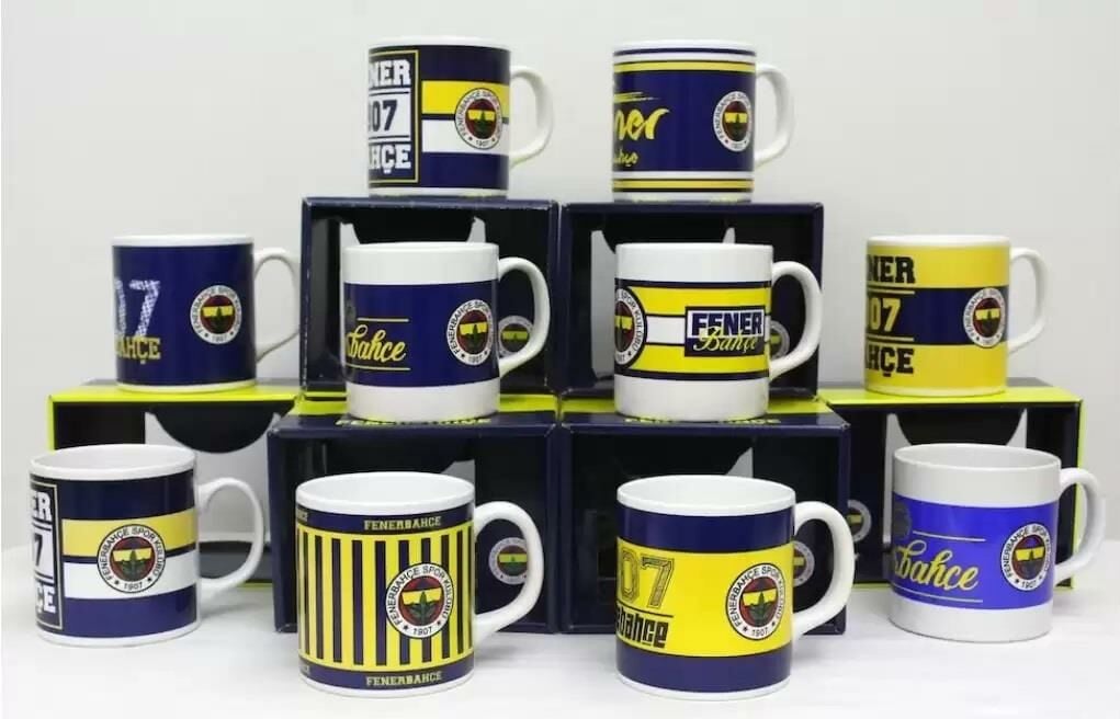 Fenerbahçe Lisanslı Seramik Kupa Bardak