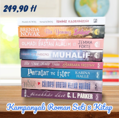 Kampanyalı Roman Seti 8 Kitap (Set 1)