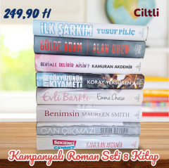 Kampanyalı Roman Seti Ciltli 8 Kitap (Set 3)