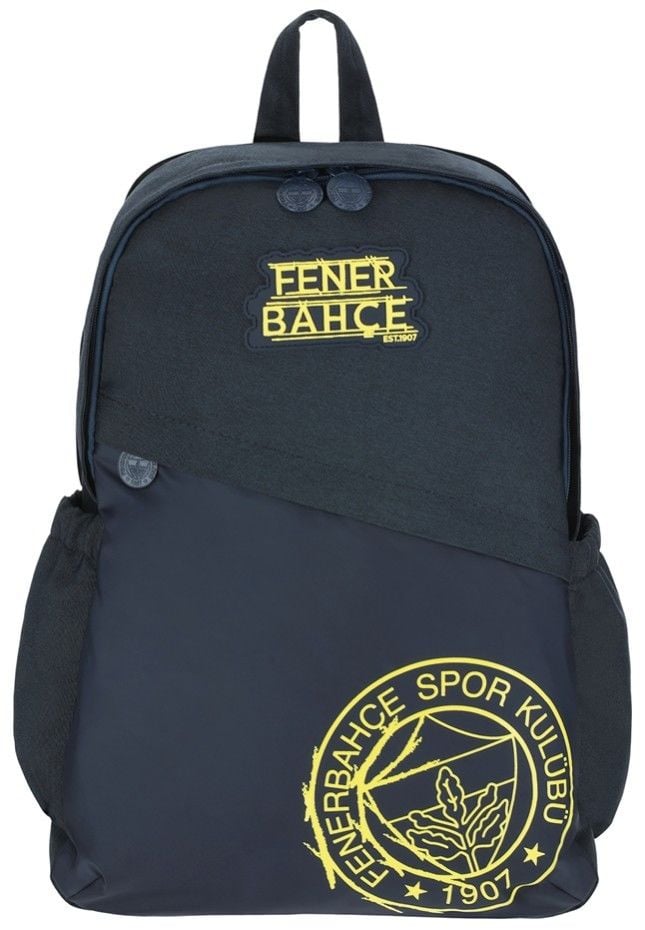Fenerbahçe Big Team Sarı Logo Detaylı Okul Çantası Lacivert
