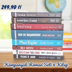 Kampanyalı Roman Seti 8 Kitap (Set 7)