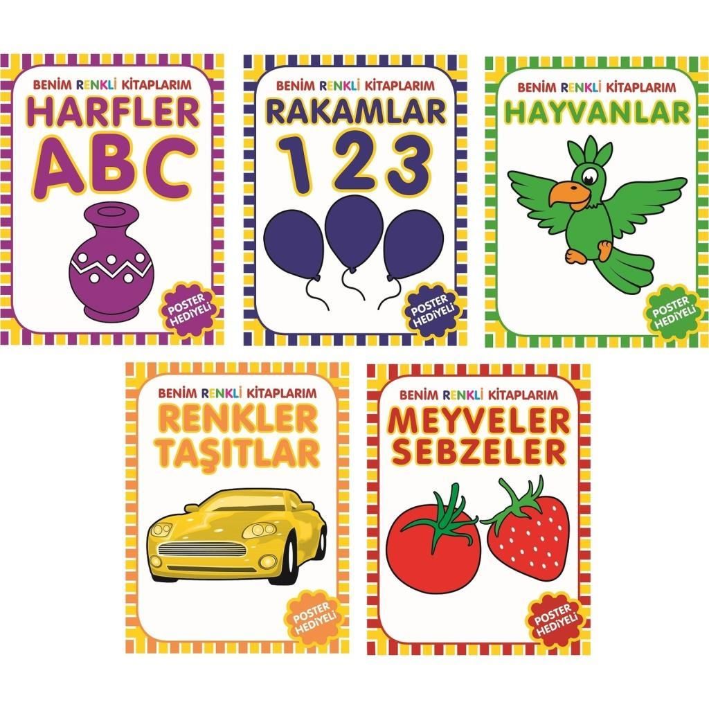 Benim Renkli Kitaplarım 5 Kitap Set