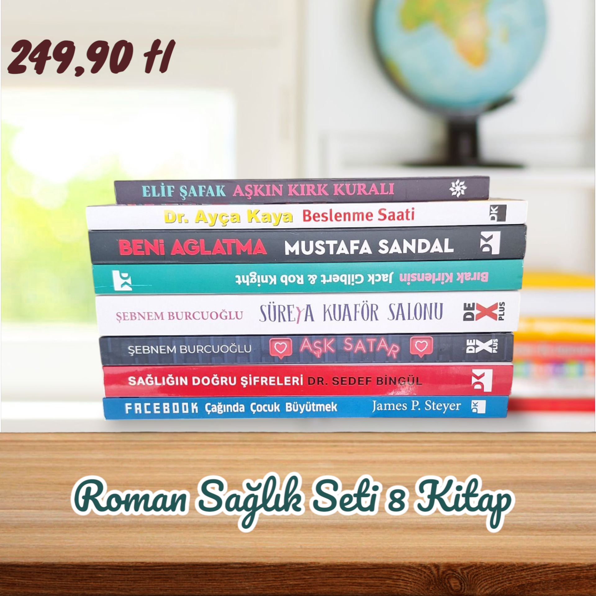 Roman Sağlık Seti 8 Kitap (Set 11)