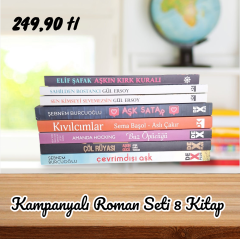Kampanyalı Roman Seti 8 Kitap (Set 13)