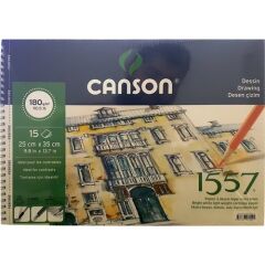 Canson 180 Gram Resim Defteri 15 Yaprak (25X35)