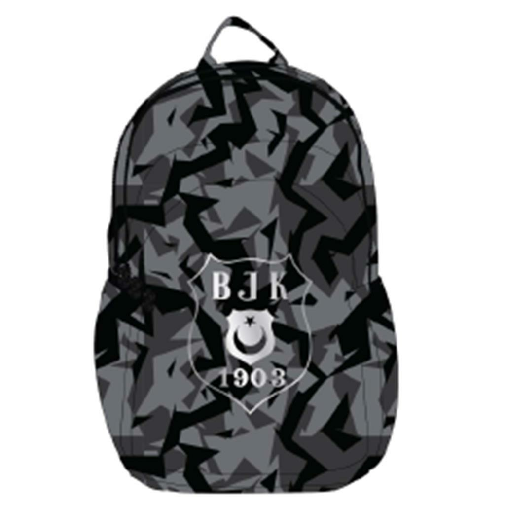Beşiktaş Kaligrafik Desenli Sırt Çantası
