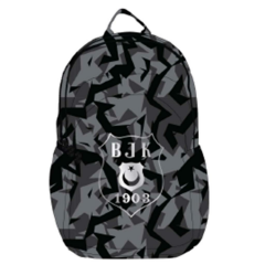 Beşiktaş Kaligrafik Desenli Sırt Çantası