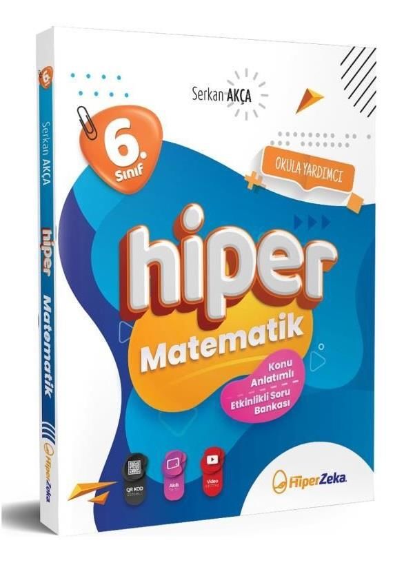 Hiper Zeka 6. Sınıf Hiper Matematik Konu Anlatımlı & Etkinlikli Soru Bankası