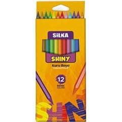 Silka Shiny 12 Renk Kuru Boya