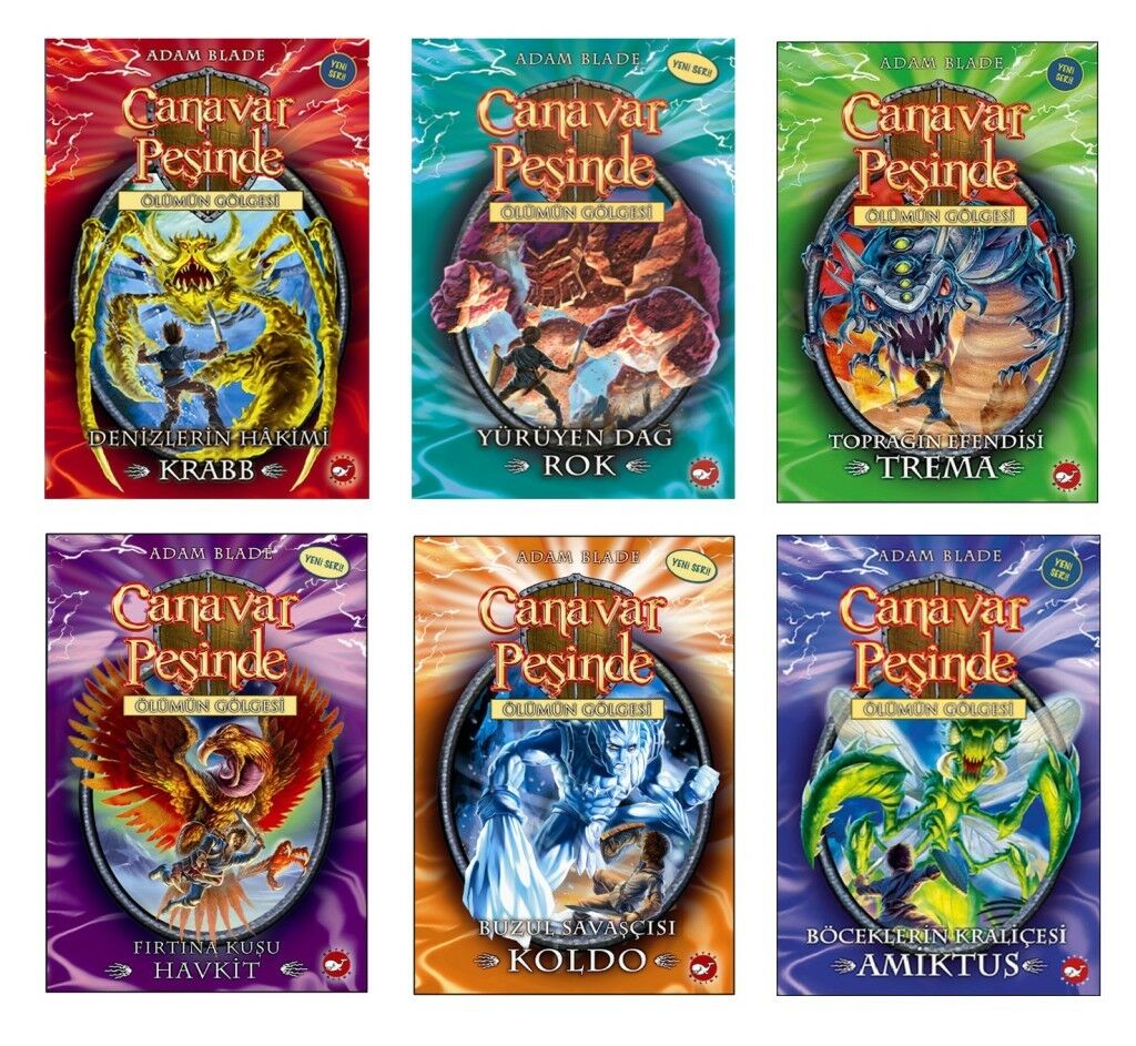 Canavar Peşinde Ölümün Gölgesi 6 Kitap