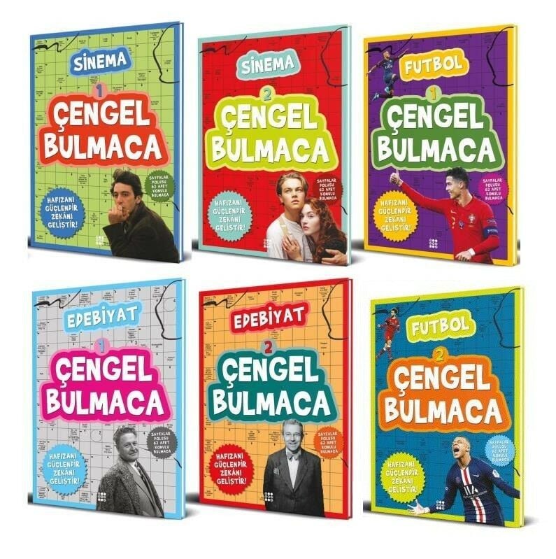 Konulu Çengel Bulmaca 6 Kitap Set