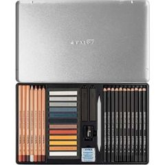 Lyra Sketchhing Metal Kutu Set 35 ' li