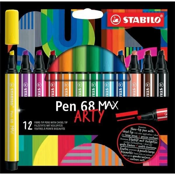 Stabilo Pen 68 Max Arty 12 li