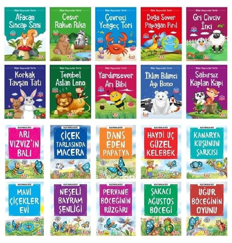 Bıcırık 1. Sınıf Hikaye Seti 20 Kitap