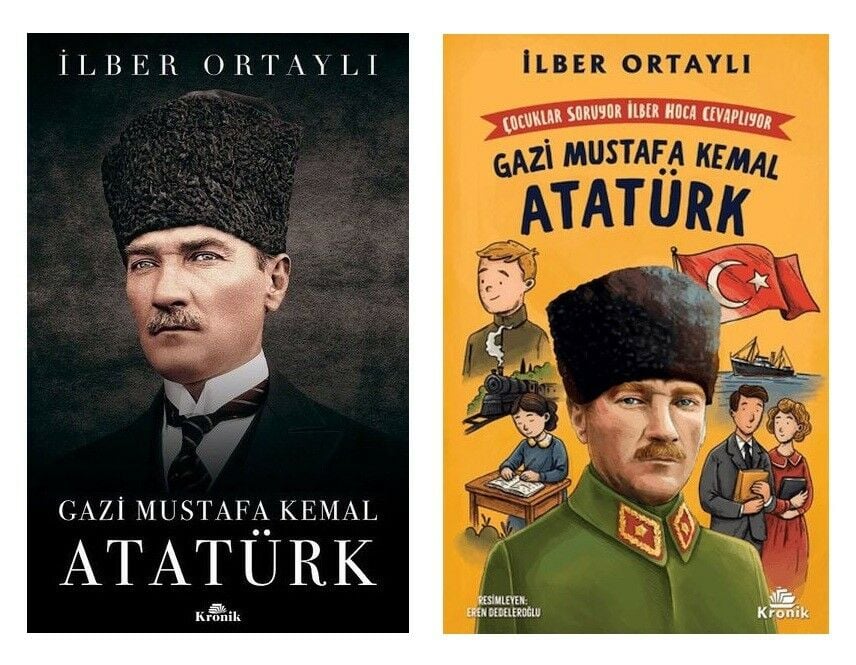 İlber Ortaylı Çocuklar ve Yetişkinler İçin Gazi Mustafa Kemal Seti (2 Kitap)