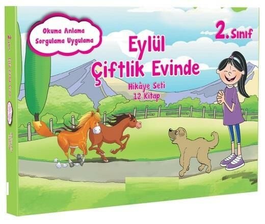 Dörtrenk 2. Sınıf Eylül Çiftlik Evinde Hikaye Seti 10 Kitap