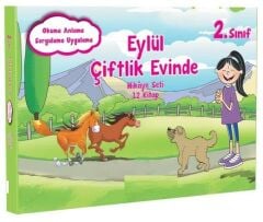 Dörtrenk 2. Sınıf Eylül Çiftlik Evinde Hikaye Seti 10 Kitap