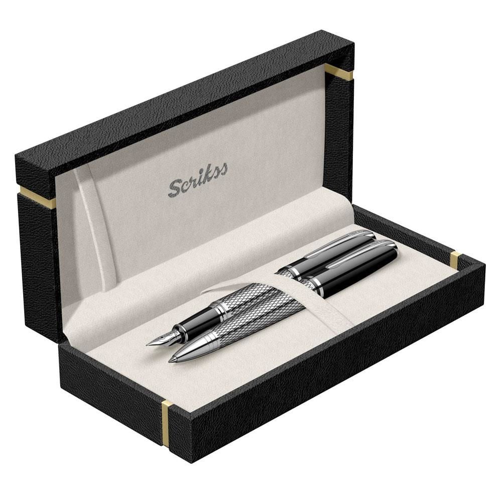 Scrikss 477 Special Tükenmez Ve Dolma Kalem Lüks Kutuda