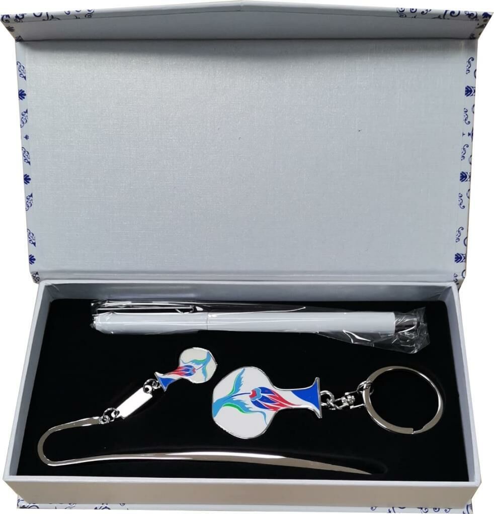 Hediyelik Kalem Anahtarlık Kitap Ayracı Seti