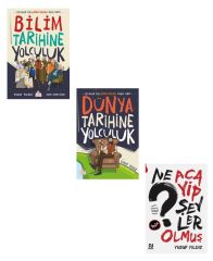 Bilim Tarihine Yolculuk + Dünya Tarihine Yolculuk + Ne Acayip Şeyler Olmuş (3 Kitap)
