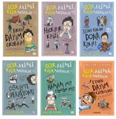 Uçuk Ailemle Kaçık Maceralar Seti Salih Uyan (6 Kitap)