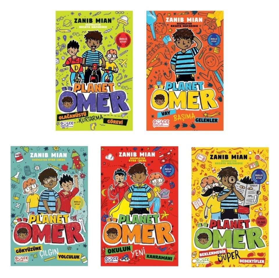 Zanib Mian Planet Ömer Seti 5 Kitap