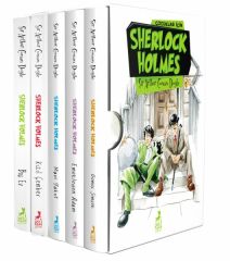 Çocuklar İçin Sherlock Holmes Seti 5 Kitap SİR ARTHUR CONAN DOYLE