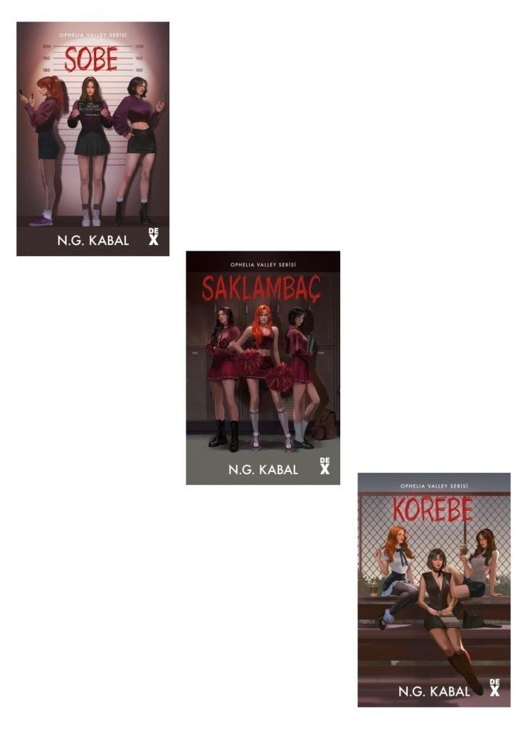 N. G. Kabal Saklambaç Serisi 3 Kitap Karton (Saklambaç + Sobe + Körebe)