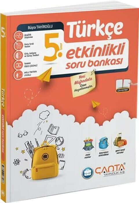 Çanta 5. Sınıf Türkçe Etkinlikli Soru Bankası