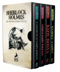 Sherlock Holmes Roman Seti 4 Kitaplık Kutulu Set SİR ARTHUR CONAN DOYLE