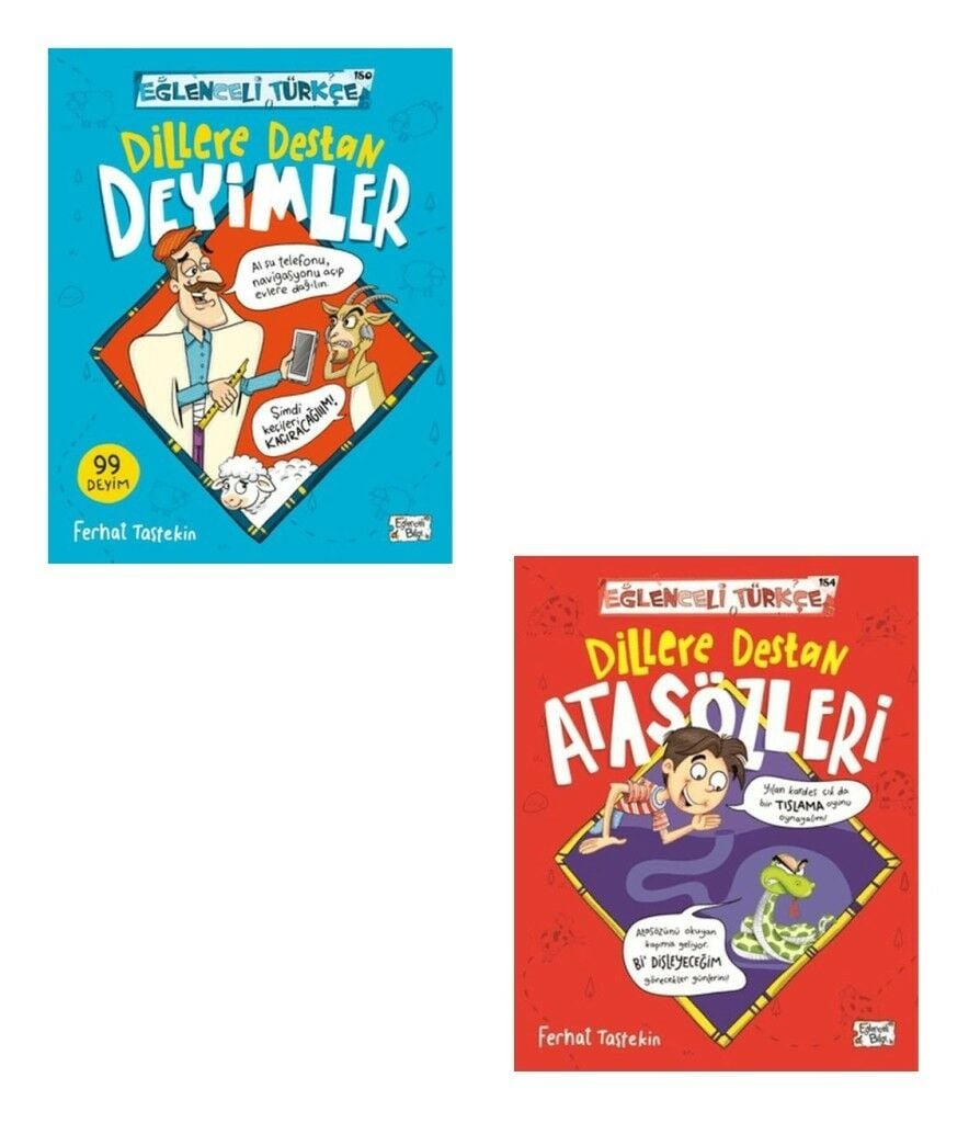 Dillere Destan Atasözleri + Dillere Destan Deyimler (2 Kitap)