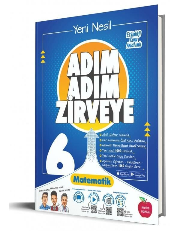 Newton 6. Sınıf Adım Adım Zirveye Matematik