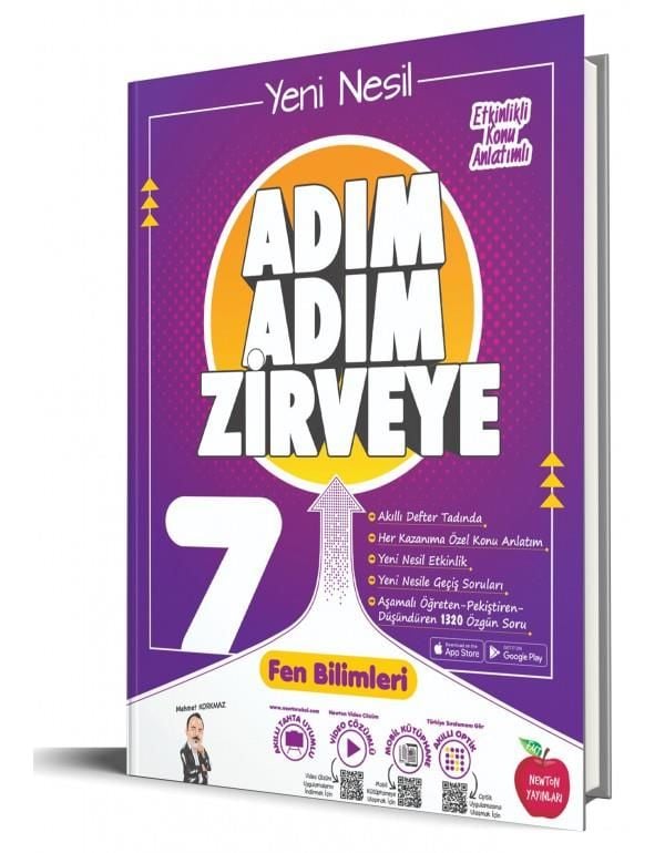 Newton 7. Sınıf Adım Adım Zirveye Fen Bilimleri