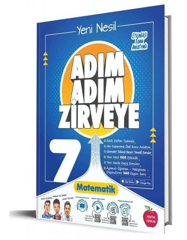 Newton 7. Sınıf Adım Adım Zirveye Matematik